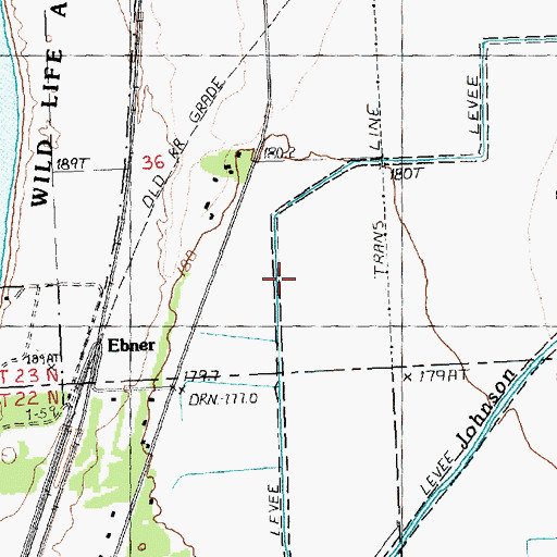 Topographic Map of Old Goose Lake, IL