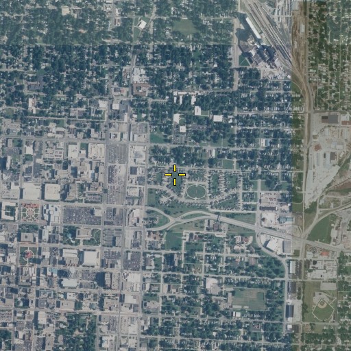 Aerial/Satellite Image of Palmer School, IL