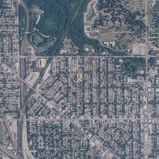 Aerial/Satellite Image of Palmer Elementary School, IL