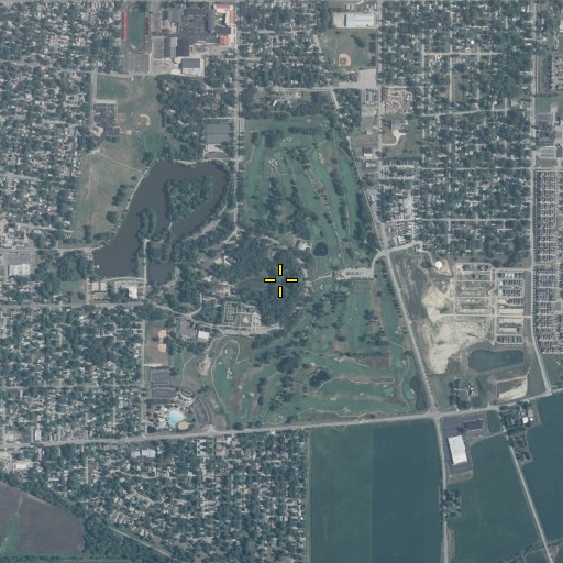 Aerial/Satellite Image of Phillips Park, IL