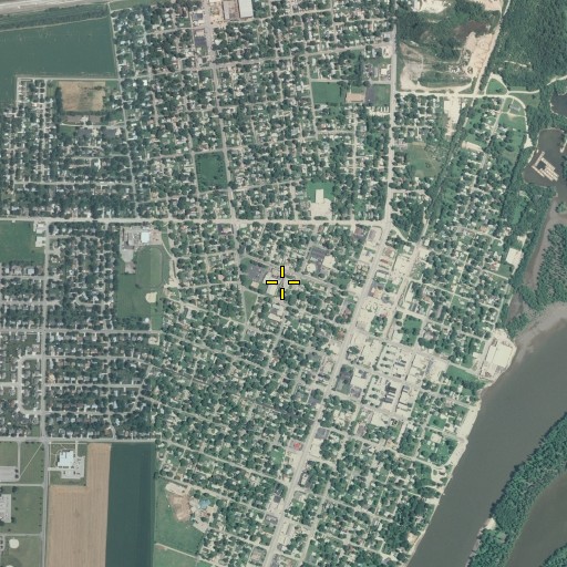 Aerial/Satellite Image of Pierce School, IL