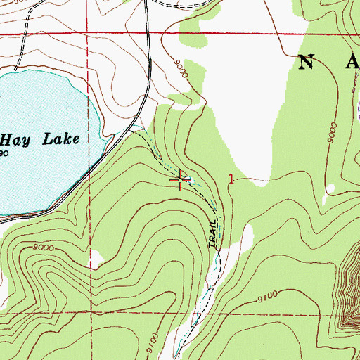 Topographic Map of CB Tank Number Two, AZ