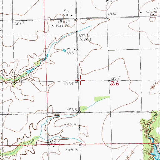 Topographic Map of Prairie Union School (historical), IL