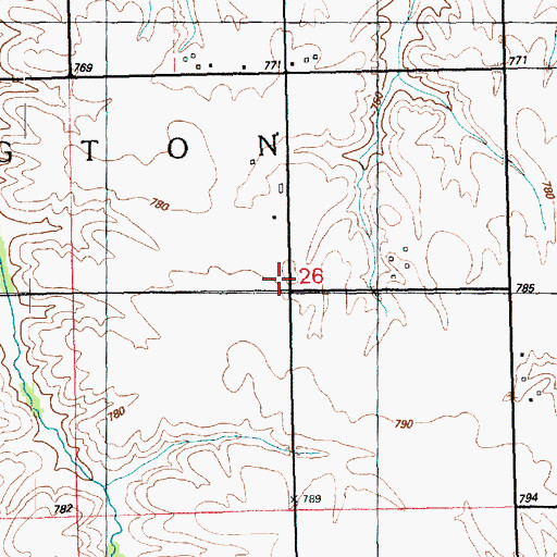 Topographic Map of Prairie Union School (historical), IL