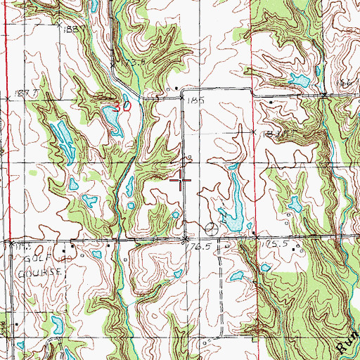 Topographic Map of Prospect School (historical), IL