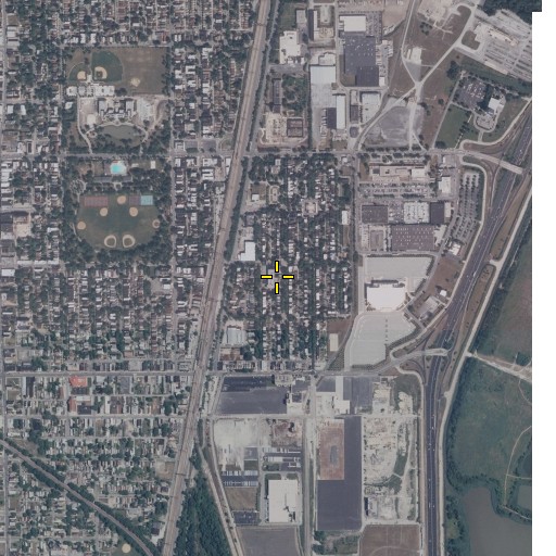 Aerial/Satellite Image of Pullman Elementary School, IL