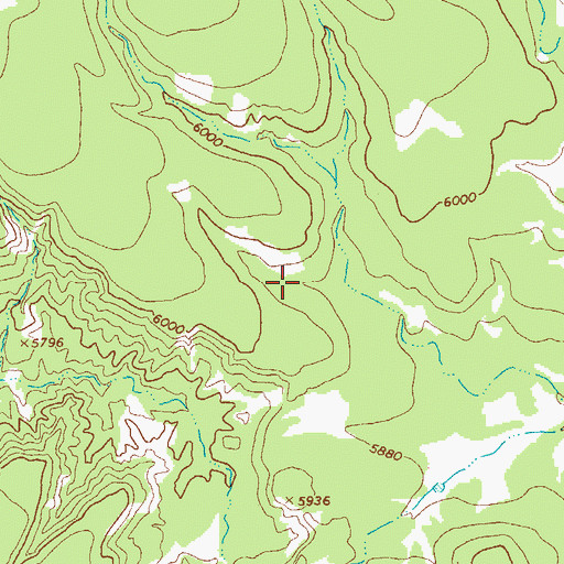 Topographic Map of North Sixshooter Tank, AZ