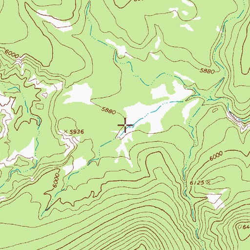 Topographic Map of Sixshooter Flat Tank, AZ