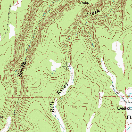 Topographic Map of Winch Tank, AZ
