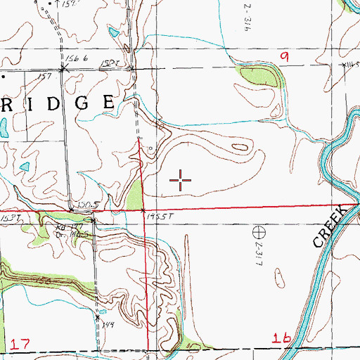 Topographic Map of Round Lake, IL