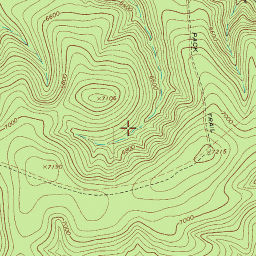 Topographic Map of Circle Canyon Stock Tank, AZ