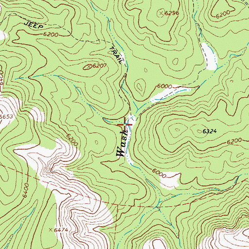 Topographic Map of Pine Flat Corral, AZ