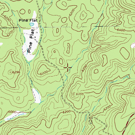 Topographic Map of Washout Spring, AZ
