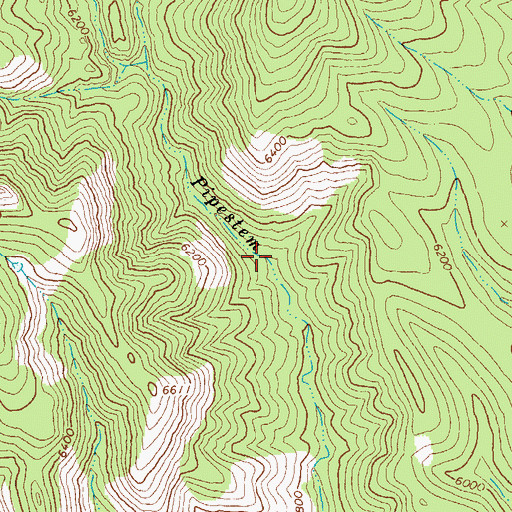 Topographic Map of Lower Pipestem Corral, AZ