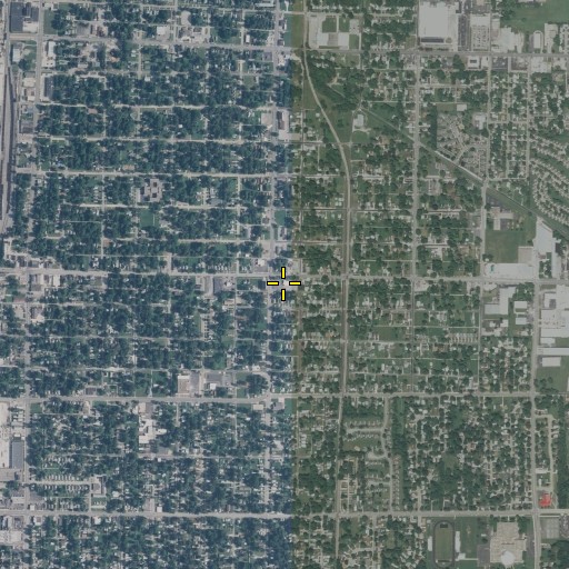 Aerial/Satellite Image of Saint Patricks School, IL