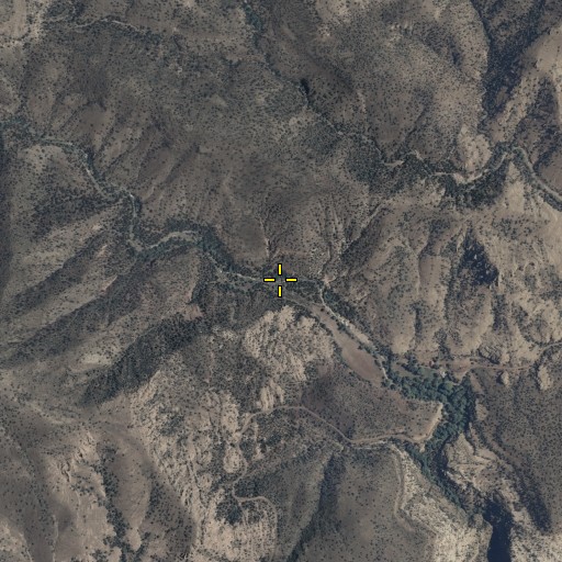 Aerial/Satellite Image of Slaughter House Springs, AZ