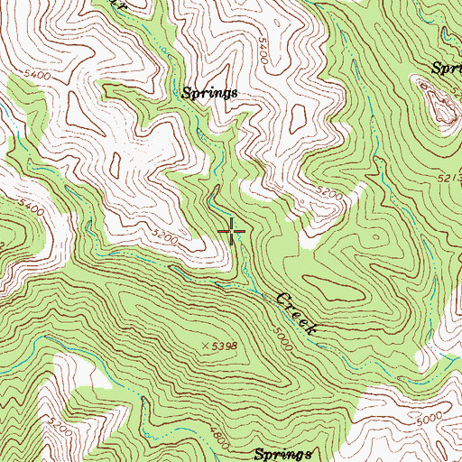 Topographic Map of Tube Tank, AZ