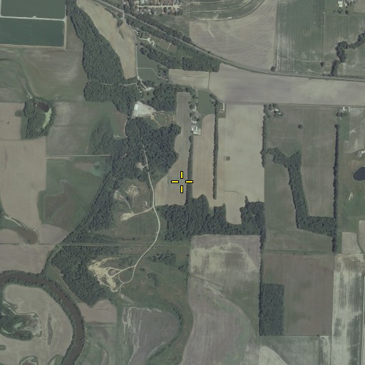 Aerial/Satellite Image of Schaeffer Hill, IL