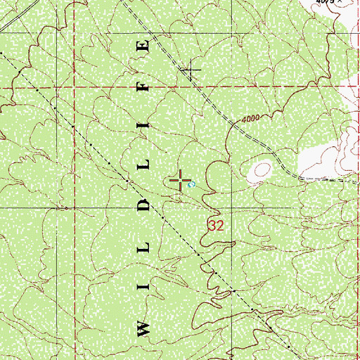 Topographic Map of East Tank, AZ