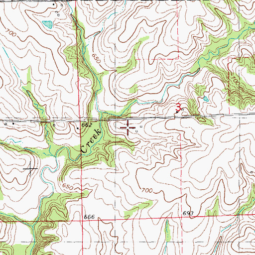 Topographic Map of Schroth School (historical), IL