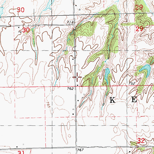 Topographic Map of Science Hall School (historical), IL