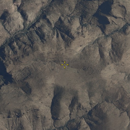 Aerial/Satellite Image of High Mesa Tank, AZ