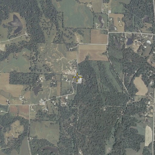 Aerial/Satellite Image of Sharon School, IL