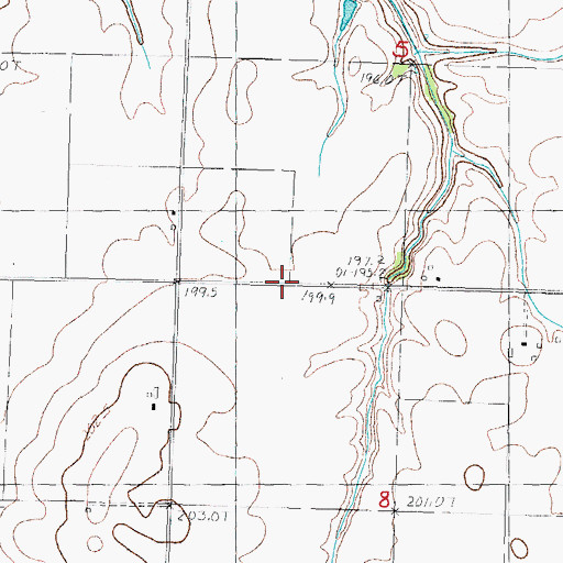 Topographic Map of Sherman School (historical), IL