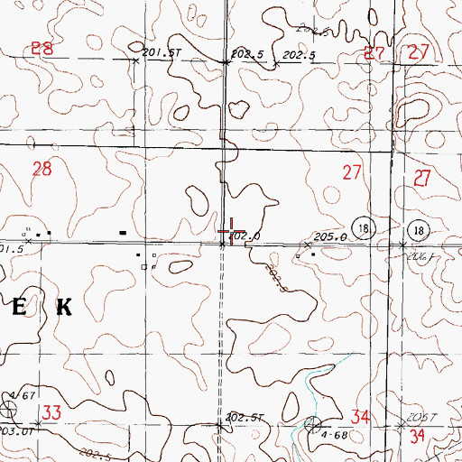 Topographic Map of Sherman School (historical), IL