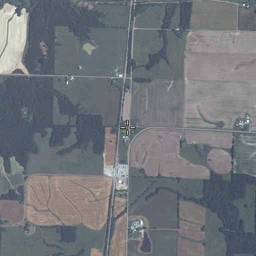 Aerial/Satellite Image of Shields, IL