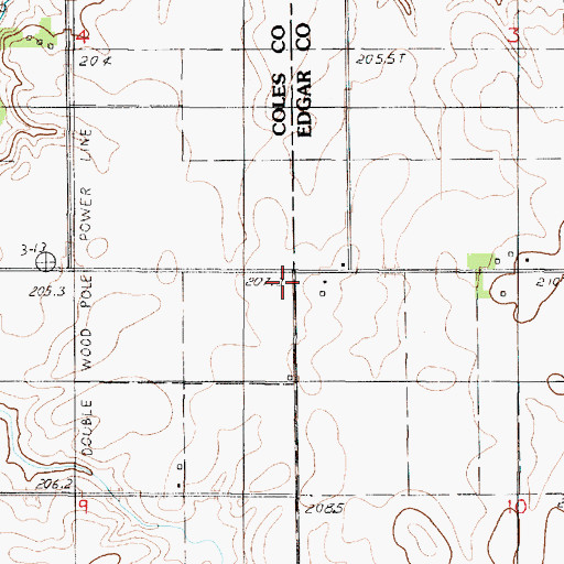 Topographic Map of Shively School (historical), IL