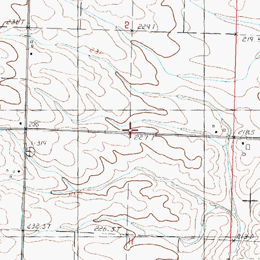 Topographic Map of Smith School (historical), IL
