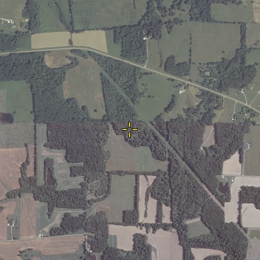 Aerial/Satellite Image of Snow Creek, IL