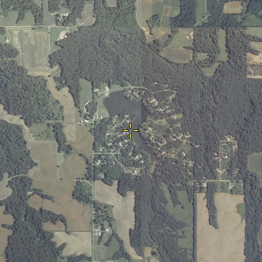 Aerial/Satellite Image of Spin Lake, IL