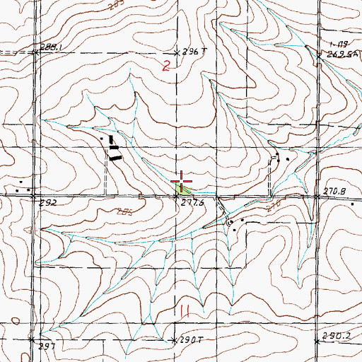 Topographic Map of Spring Valley School (historical), IL