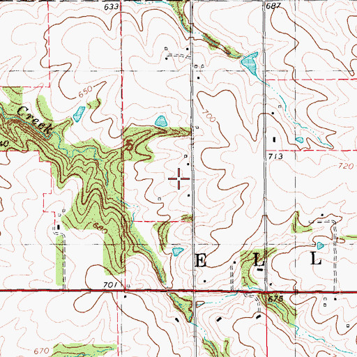 Topographic Map of Standard School (historical), IL