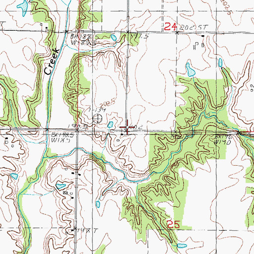 Topographic Map of Star Point School (historical), IL