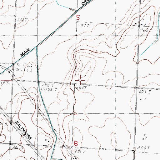 Topographic Map of Sunny Yard School (historical), IL