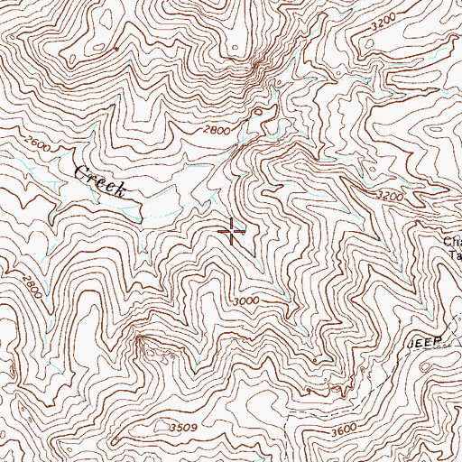 Topographic Map of Dripping Spring Number Two, AZ