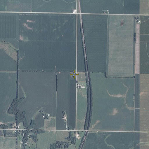 Aerial/Satellite Image of Swing Grove School (historical), IL