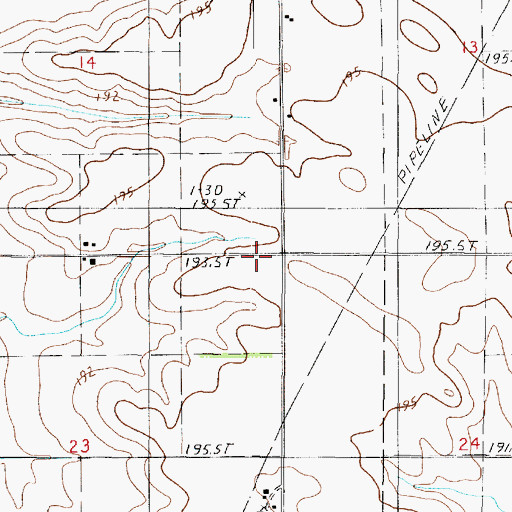 Topographic Map of Switzer School (historical), IL
