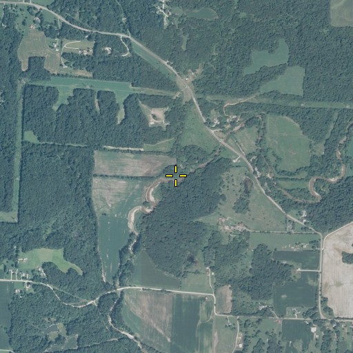 Aerial/Satellite Image of Tiber Creek, IL