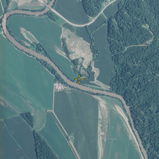 Aerial/Satellite Image of Town Creek, IL