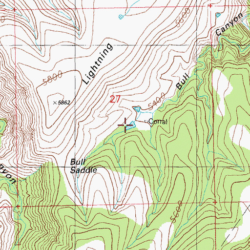 Topographic Map of Saltground Tank, AZ