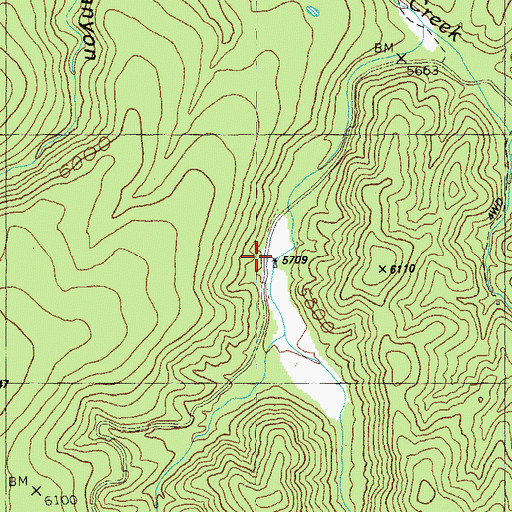 Topographic Map of White Mule Windmill, AZ