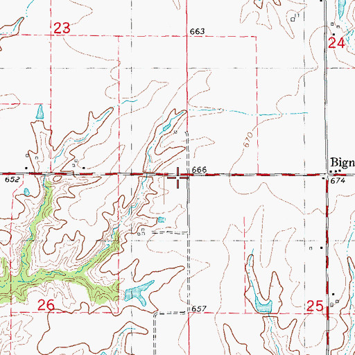 Topographic Map of Union School (historical), IL
