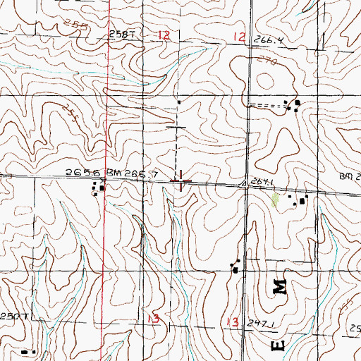 Topographic Map of Union School (historical), IL