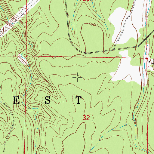 Topographic Map of Turkey Trick Tank, AZ