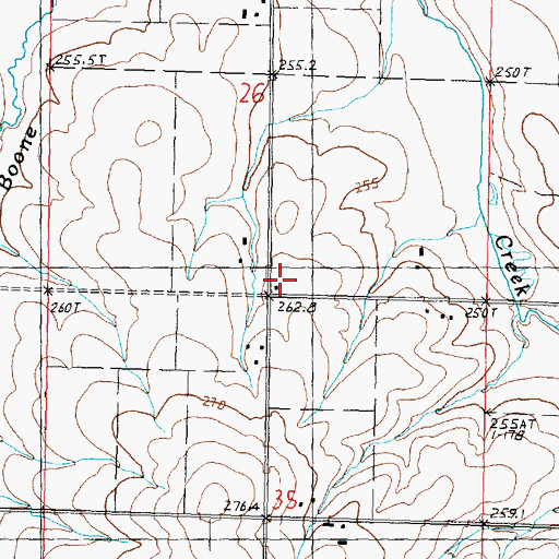 Topographic Map of Valley View School (historical), IL