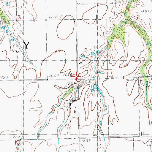 Topographic Map of Victory School (historical), IL